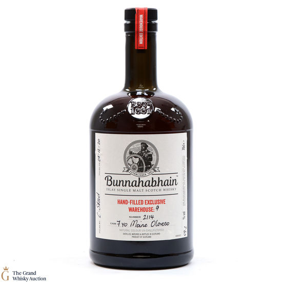 Bunnahabhain - 7 Year Old - Moine Oloroso #2114 Hand Fill 