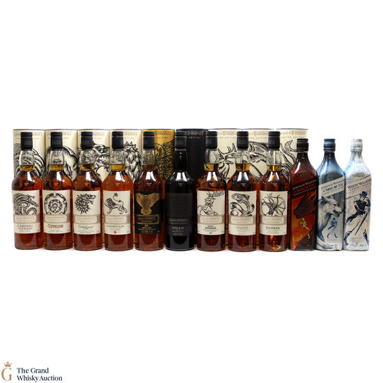 Game of Thrones - Limited Editions - 12 x 70cl