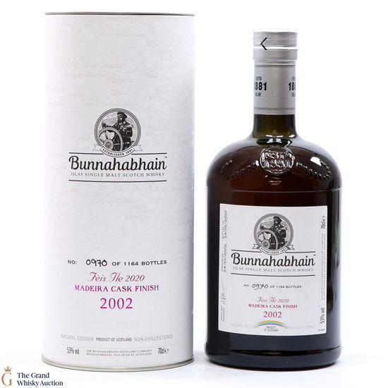 Bunnahabhain - 2002 - Maderia Finish - Fèis Ìle 2020