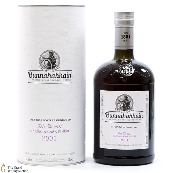 Bunnahabhain - Marsala Cask Finish 2001 - Feis Ile 2021