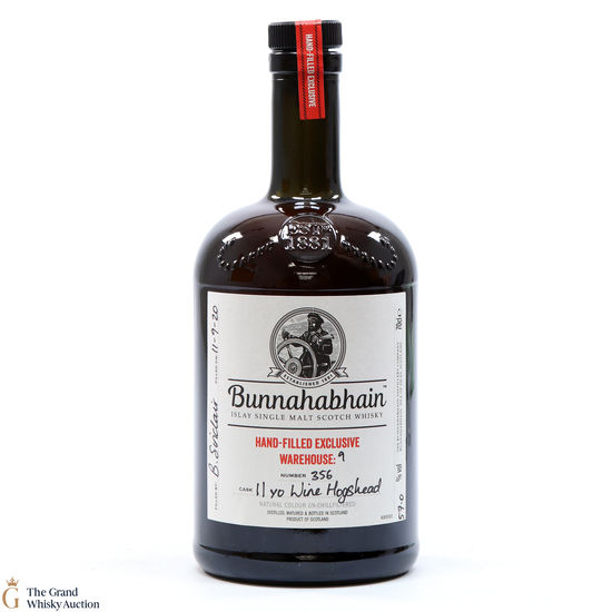 Bunnahabhain - 11 Year Old Wine Hogshead #356