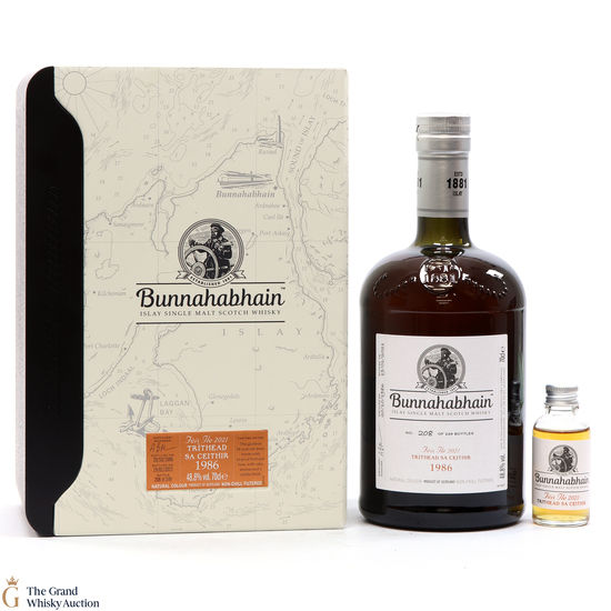 Bunnahabhain - 34 Year Old1986 Trithead Sa Ceithir Feis Ile 2021 + Sample