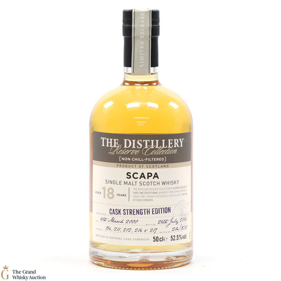 Scapa - 18 Year Old Cask Strength 2000 - #194, 211, 212, 214 & 217