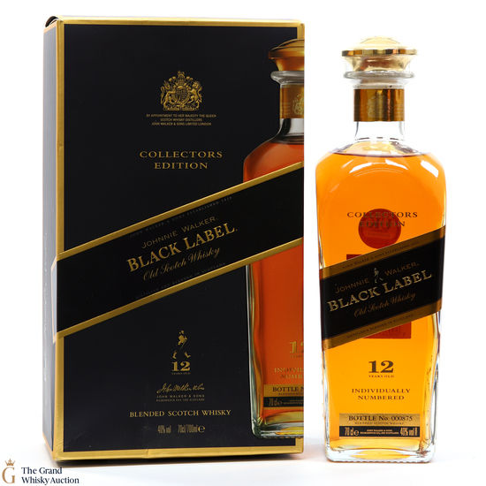 Johnnie Walker - 12 Year Old - Black Label - Collectors Edition