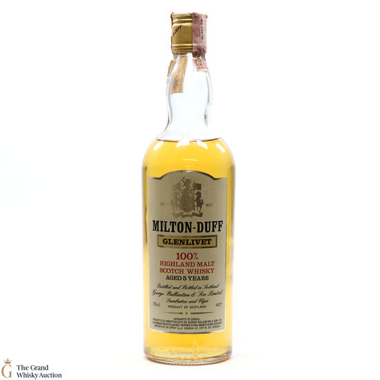 Miltonduff - 5 Year Old 75cl