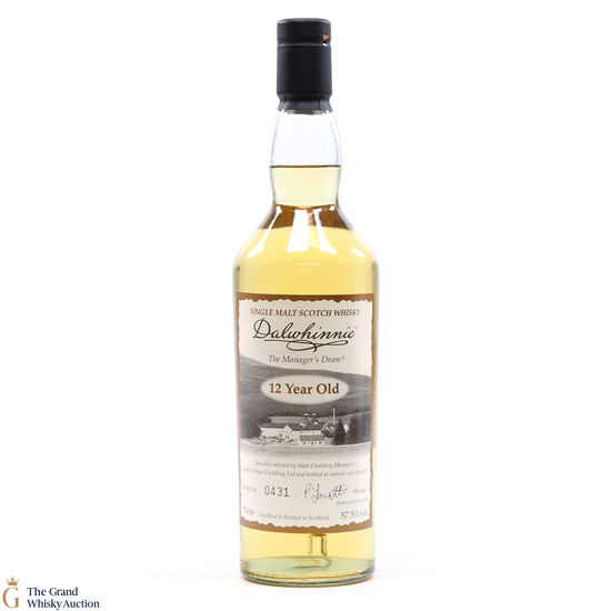 Dalwhinnie - 12 Year Old - Manager's Dram 2009