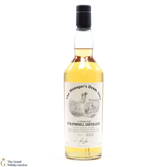 Strathmill - 15 Year Old - The Manager's Dram