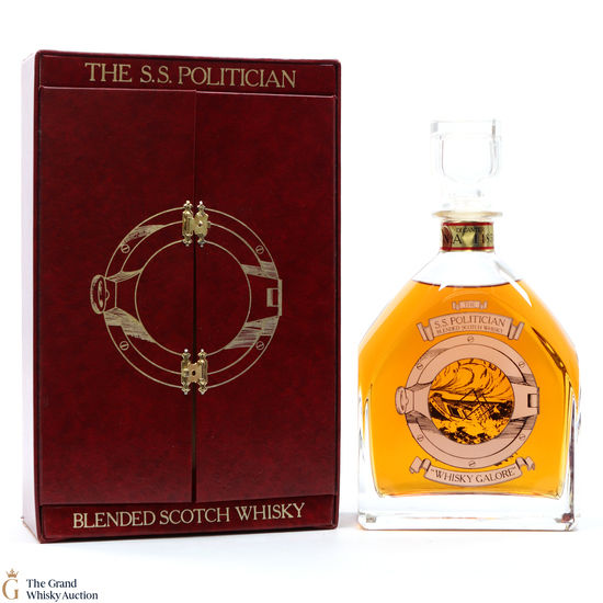 S.S. Politician - Blended Scotch Whisky Galore