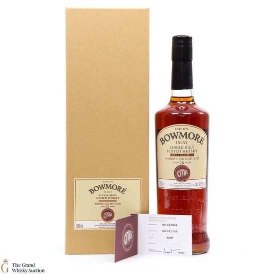 Bowmore - 26 Year Old 1988 Feis Ile 2015 #3001