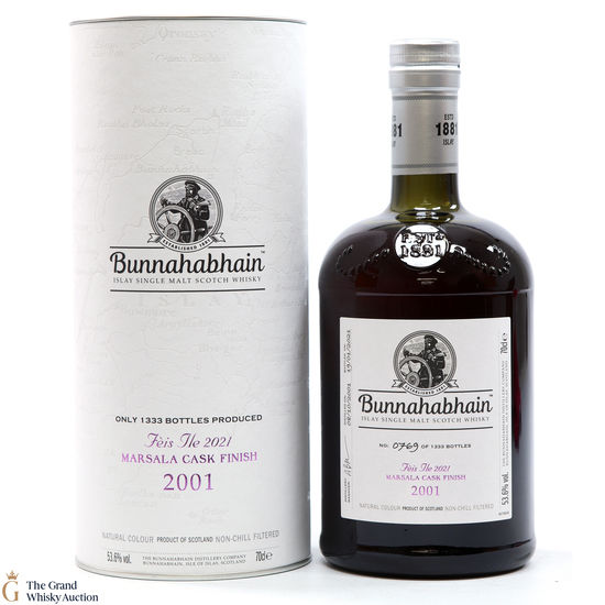 Bunnahabhain - Marsala Cask Finish 2001 - Feis Ile 2021