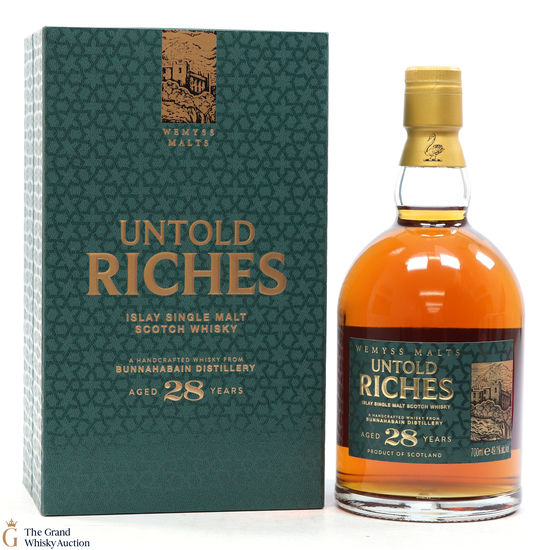 Bunnahabhain - 28 Year Old Wemyss Malts - Untold Riches