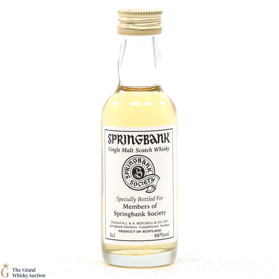 Springbank - Members of Springbank Society (5cl)