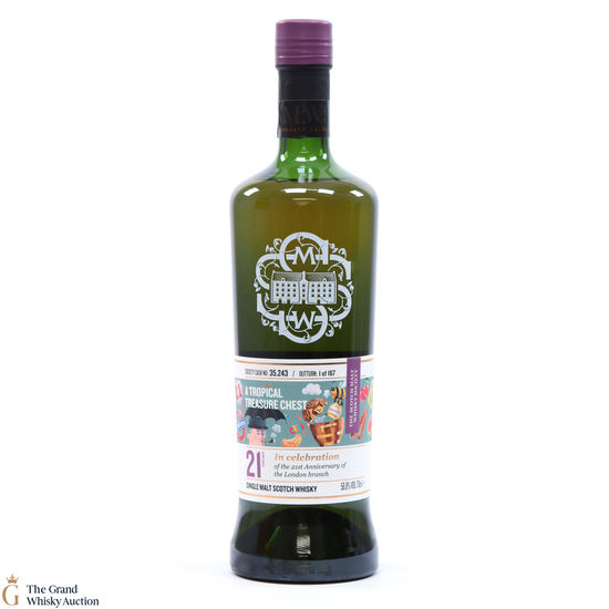 Glen Moray - 21 Year Old SMWS 35.243 - 21st Anniversary London Branch
