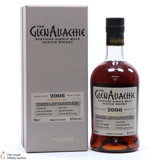 GlenAllachie - 14 Year Old #4768 2006 - Sherrybomb Appreciation Soc.