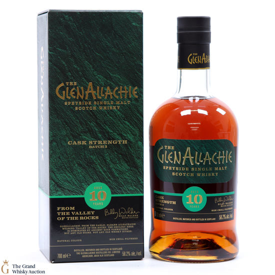 GlenAllachie - 10 Year Old - Cask Strength - Batch 3