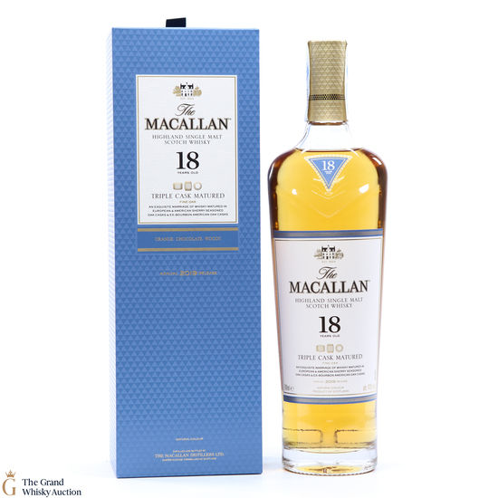 Macallan - 18 Year Old - Triple Cask 2019 (Fine Oak)