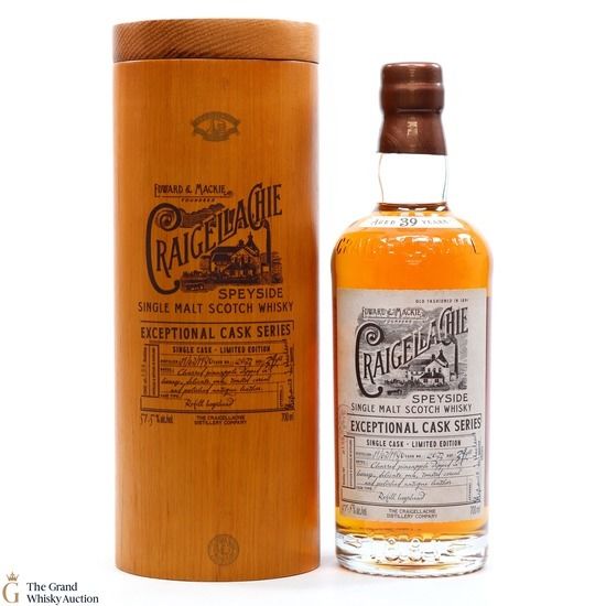 Craigellachie - 39 Year Old Exceptional Cask Series 1980 51.5%