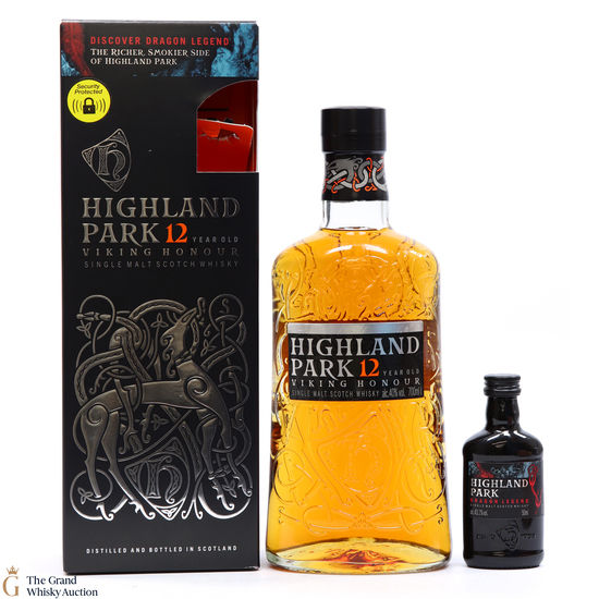 Highland Park - 12 Year Old - Viking Honour + Dragon Legend 5cl