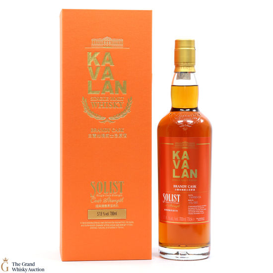 Kavalan - Solist Cask Strength - Brandy Cask 57.8%