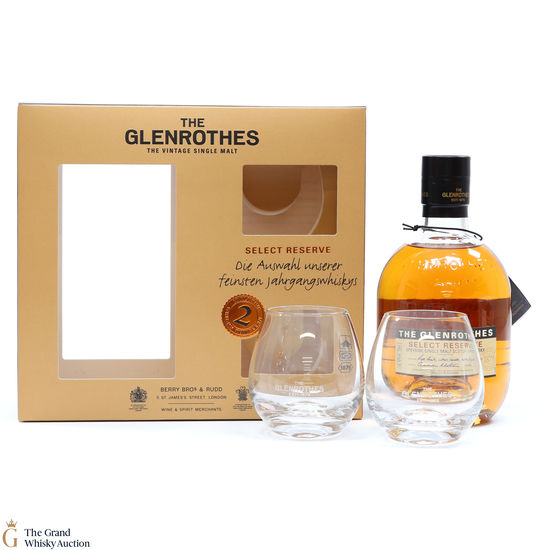 Glenrothes - Select Reserve + 2 Glasses