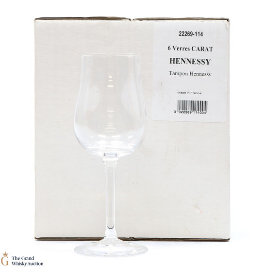 Hennessy - 6 x Cognac Glasses