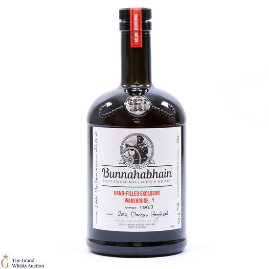 Bunnahabhain - 2012 Hand Filled Oloroso Hogshead #100563