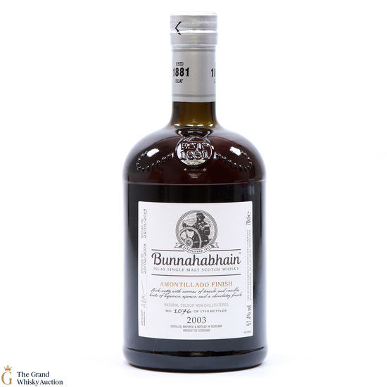 Bunnahabhain - 2003 - Amontillado Cask Finish