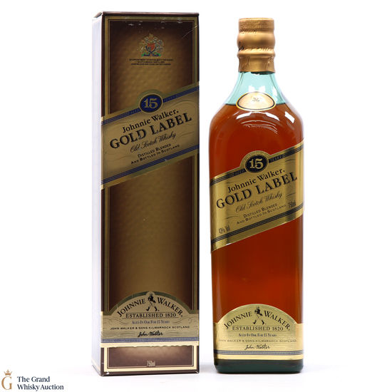 Johnnie Walker - 15 Year Old - Gold Label 75cl