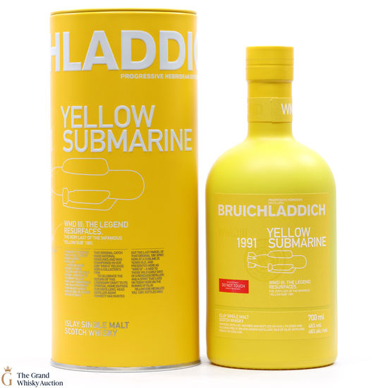 Bruichladdich - 25 Year Old (1991) - Yellow Submarine WMDIII - The Legend Resurfaces