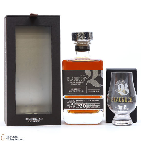 Bladnoch - Waterfall Collection 2020 Exclusive Release Batch #1& Glass
