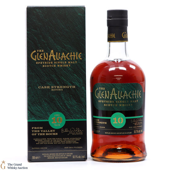 GlenAllachie - 10 Year Old - Cask Strength - Batch 4