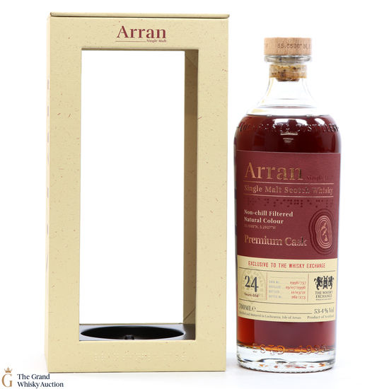 Arran - 24 Year Old - Sherry Cask #1996/757 TWE