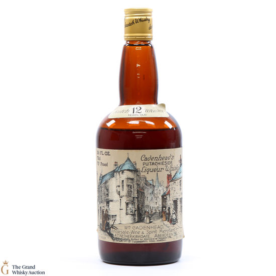 Cadenhead's - 12 Year Old - Centenary Liqueur Whisky
