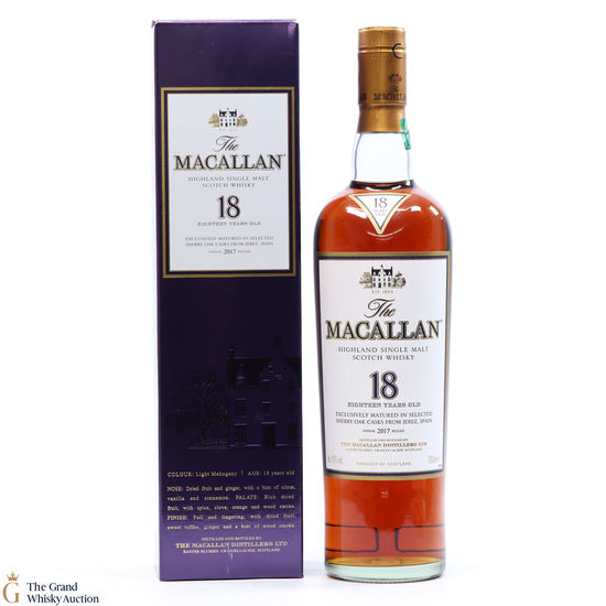 Macallan - 18 Year Old - 2017 Release