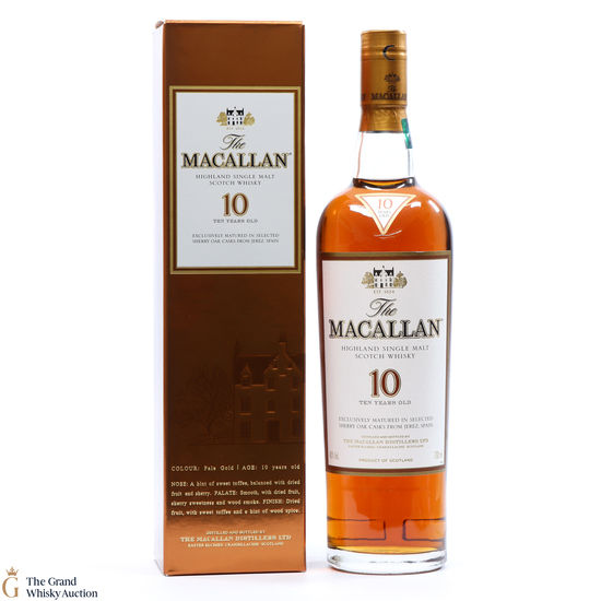 Macallan - 10 Year Old - Sherry Oak