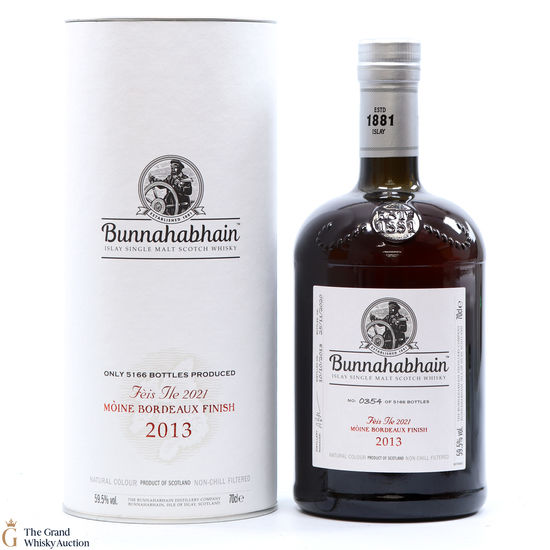 Bunnahabhain - Moine Bordeaux Finish 2013 - Feis Ile 2021