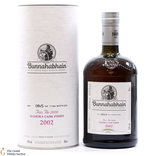 Bunnahabhain - 2002 - Maderia Finish - Fèis Ìle 2020