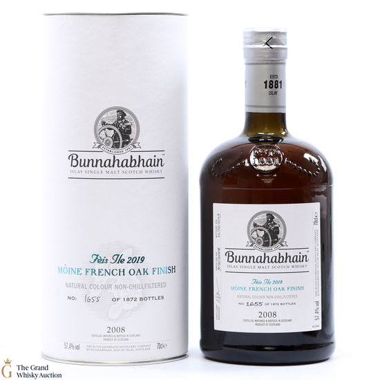 Bunnahabhain - 2008 - Moine French Oak Finish - Fèis Ìle 2019