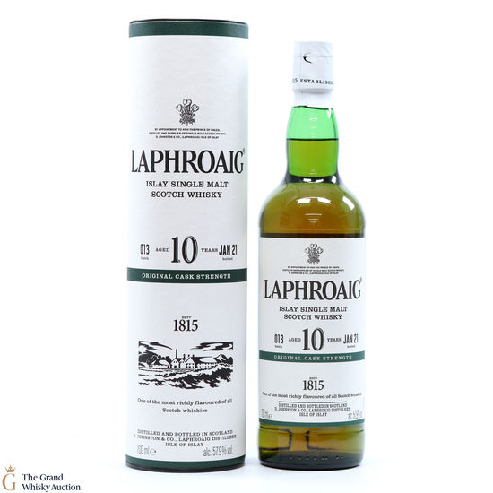 Laphroaig - 10 Year Old - Original Cask Strength Batch #013