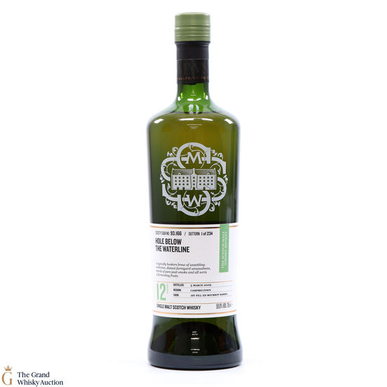 Glen Scotia - 12 Year Old 2009 - SMWS 93.166 - Hole Below The Waterline