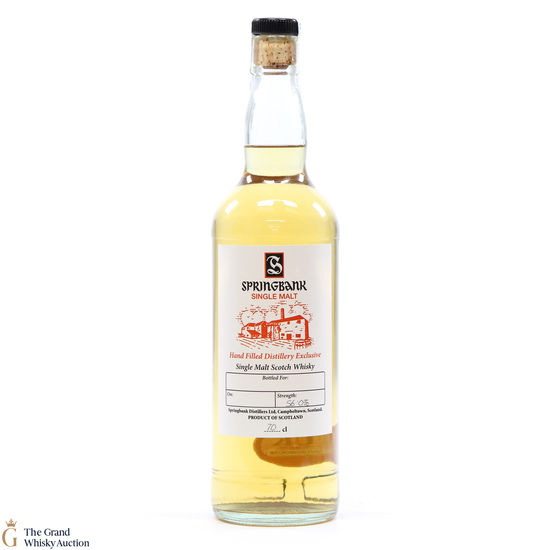 Springbank - Hand Fill - Distillery Exclusive 56% 