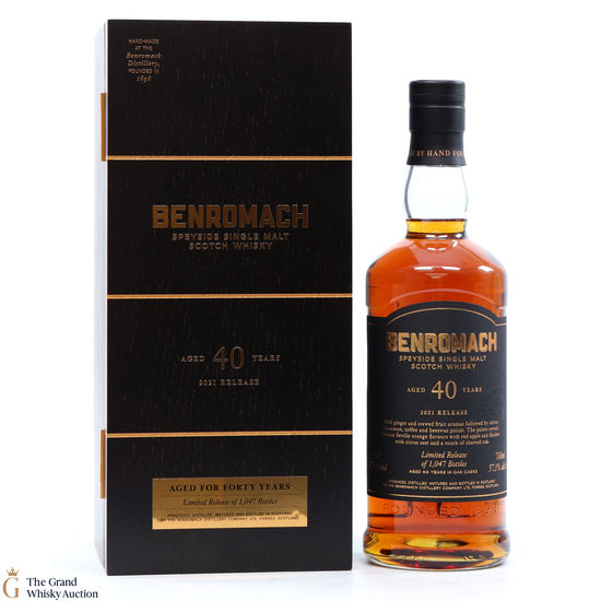 Benromach - 40 Year Old 2021 Release