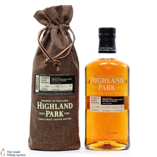 Highland Park - 12 Years Old - Single Cask Series Aberdeen Airport #3631