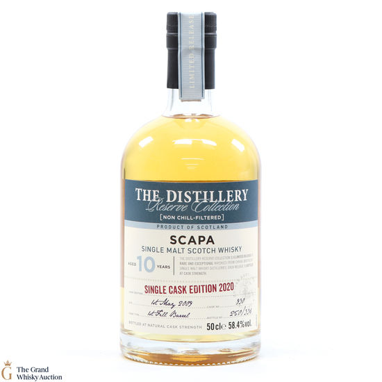 Scapa - 10 Year Old - Single Cask Collection 2020 - #930
