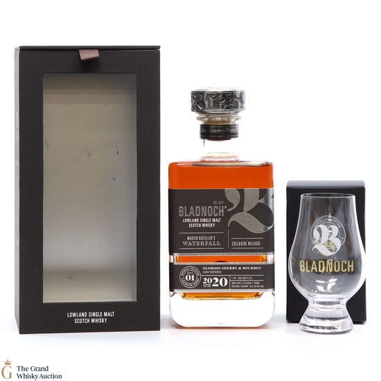 Bladnoch - Waterfall Collection 2020 Exclusive Release Batch #1& Glass