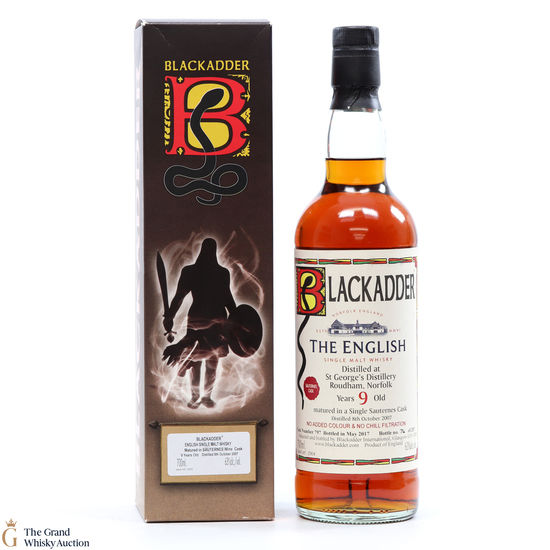 English Whisky Co - 9 Year Old - Blackadder