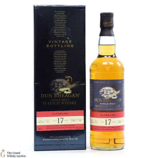 Clynelish - 17 Year Old 1990 Dun Bheagan #13149