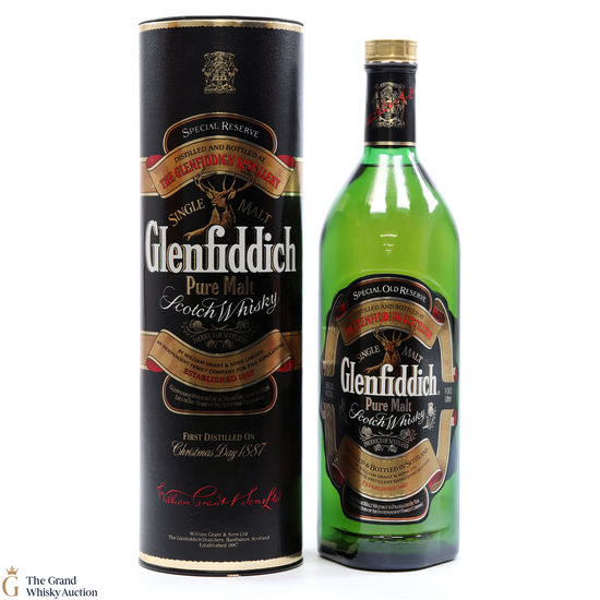 Glenfiddich - Pure Malt 1980's 1L