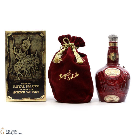 Chivas - Royal Salute - 21 Year Old - Ruby Flagon