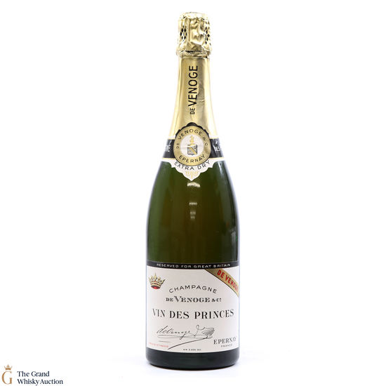 De Venoge & Co - Extra Dry French Champagne
